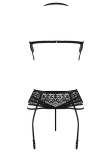 Beauty Night Lace Temptation – koronkowy komplet z wycięciamić
