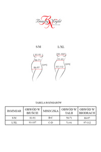 Beauty Night Chiara Set – koronkowy komplet: biustonosz, pas, stringi