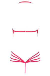 Beauty Night Denver Teddy Cherry – wiśniowe body z koronką