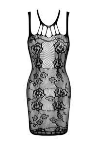 Beauty Night Anya Dress – koronkowa mini z siateczką