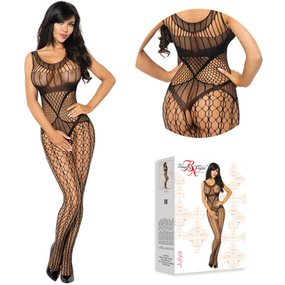 Luksusowe bodystocking z siateczki Juliya – subtelna erotyka