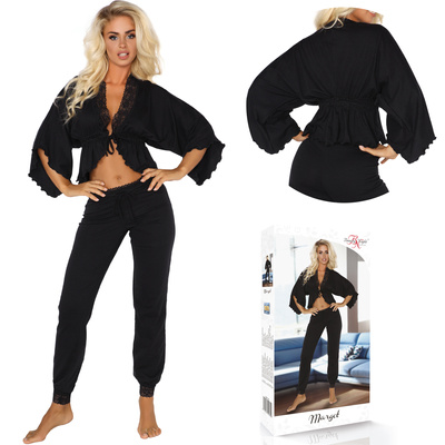 Beauty Night Margot Set – bawełniany komplet z koronką