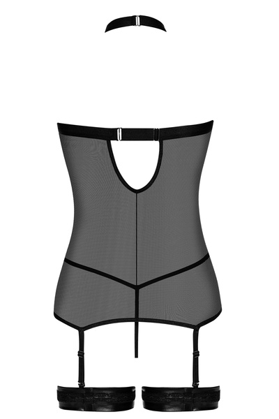 Beauty Night Ella Noir – komplet wetlook + tiul