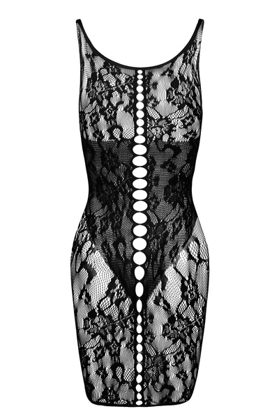 Beauty Night Donna Black – czarna koronkowa sukienka z wycięciami